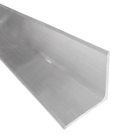1-1/2 X 1-1/2 Aluminum Angle 6061, 24 Length, T6511 Mill Stock, 1/4 Thick